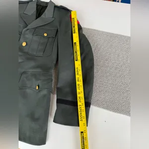Vintage 1960’s US Army Dress Uniform Jacket Coat Blazer Army Green Badger Patch thumbnail 13
