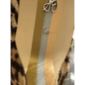 Sam Edelman Kadison leopard print ankle boots Kitten Heel Size 6 Fur thumbnail 7