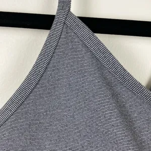 Lululemon Flow Y Bra Blue White Stripe Women’s Size 8 Active Sports Bra Light thumbnail 3