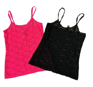 Smart & Sexy Coquette Y2K Floral Lace Camisole Tank Top 2 Piece Set Womens M‎ thumbnail 1