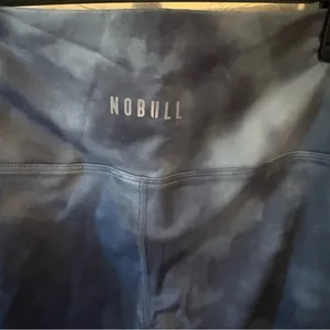 NO BULL leggings NWT size Large. Tie-dye blue. thumbnail 6