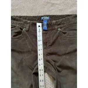 Polo Jeans Ralph‎ Lauren Women's Company Corduroy Pants Brown Size 32 thumbnail 6