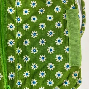 Vera Bradley Floral Green/Blue Crossbody Bag 7” X 5” PREOWNED thumbnail 5
