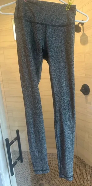 Lululemon Black/Grey Leggings  thumbnail 1