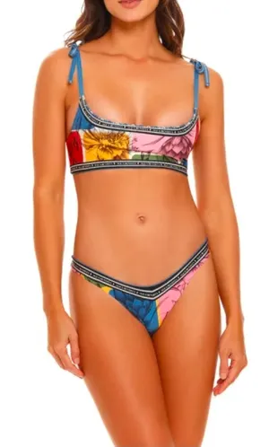 NWT! Agua Bendita Avy Bikini Set From Tout Collection Size S thumbnail 1