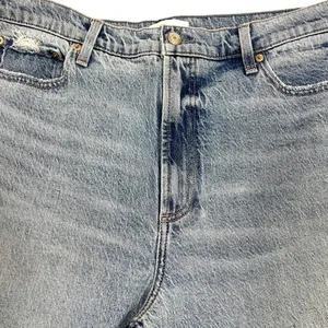 Pistola Lana High-Rise Ultra Wide Leg Jean Plus Sz‎ 33" Petite Break Light Wash thumbnail 9