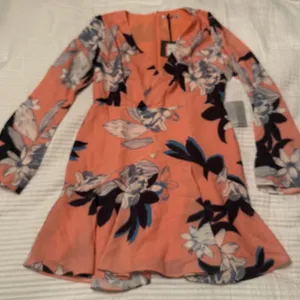 Cooper St Peach Floral Spring Dress - NWT - Size 8 thumbnail 7