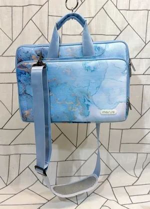 Mosiso Laptop Bag 13-14 inch Blue Marble Shoulder Messenger Briefcase‎ Case thumbnail 1