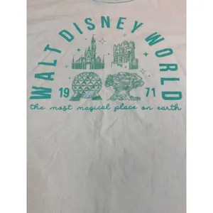 Disney World Iridescent Graphic T Shirt Disney Parks Aqua XS NWT thumbnail 9