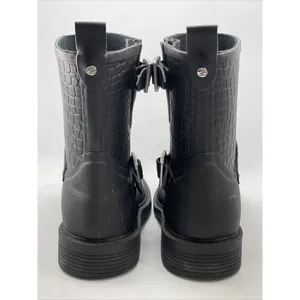 Sam Edelman Keigan Boots Croc Embossed Size 7M Waterproof thumbnail 3