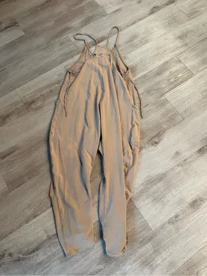 Spiritual Gangster Free People Hot Shot Jumpsuit in Mocha Latte Size XS thumbnail 8