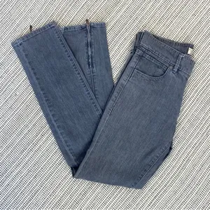 Old Navy High Rise Back‎ Ankle Zip Skinny Jeans Gray 4 thumbnail 2