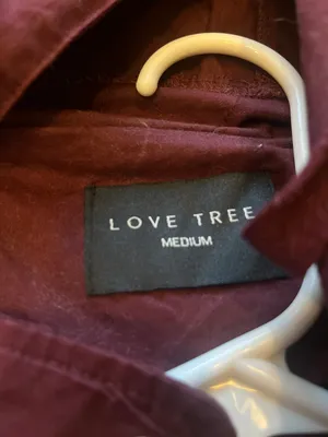 Love Tree Maroon Jacket thumbnail 4