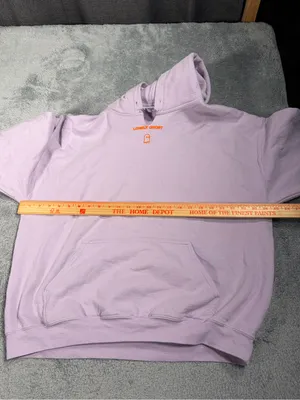 Lonely Ghost Lavender Pullover text me when you get home Hoodie XL thumbnail 13