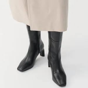 Vagabond Vendela Black Leather Tall Boots thumbnail 8