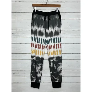 BIBI Tie Dye Lounge Set Women Small Jogger Pants Matching Top Boho Casual Set thumbnail 8
