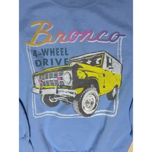 JUNK FOOD BRONCO 4WD FORD FLEECE CREW SWEATSHIRT size XS thumbnail 2