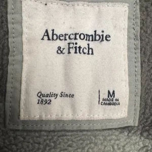 Abercrombie Fitch Camo‎ Fleece Quilted Snap Neck Pullover Sweatshirt Women M thumbnail 4