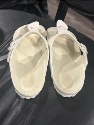 Birkenstock White T-Strap Women's Sandals thumbnail 5