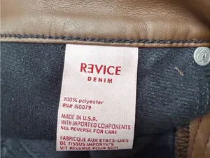 Revice Brown Faux Leather Flare Pant thumbnail 10