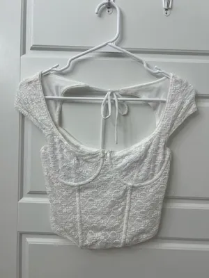 Garage Lace Bustier Top thumbnail 2