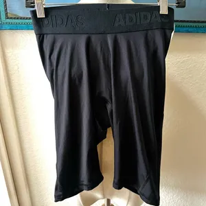Adidas Techfit black compression shorts thumbnail 2
