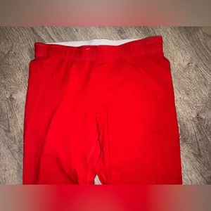 Rare Red Nike Cheetah Swoosh Pants - Y2K thumbnail 4