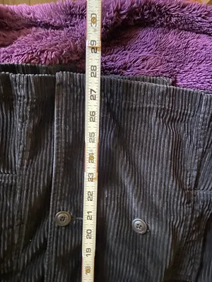 Rubbish Y2k corduroy black double breasted pea coat XS thumbnail 5