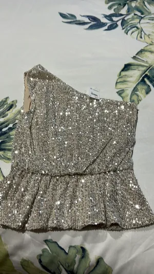 Sequin Generation top Silver thumbnail 5