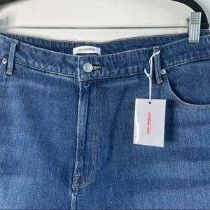 Good American cut off denim shorts blue 464 size 24‎ plus size thumbnail 7