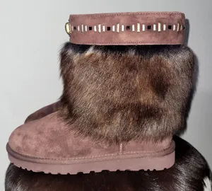 UGG Vilet Pinecone Shearling Sheepskin Cuff Maylin Women's Size 7 thumbnail 1