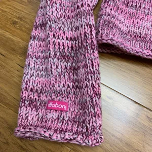 Billabong‎ Knit Sweater Womens Size Large Pink Purple Mock Neck Wool Blend Y2K thumbnail 4