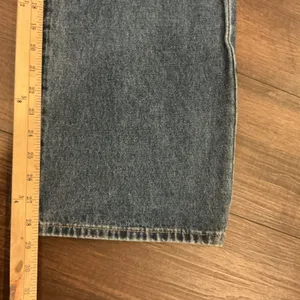 Edikted Wide Leg Denim Jeans Medium Wash High Waisted Baggy Pants Size S Y2K thumbnail 5