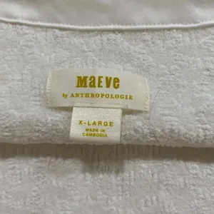 Maeve Anthropologie Textured Bubble Knit Crop Top XL Boho Cottagecore thumbnail 4