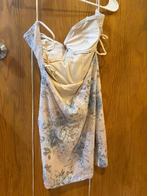 Windsor Aylin floral sequin corset mini dress thumbnail 5