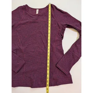 Lululemon Cypress Kiss Long Sleeve Pullover Base Layer Sz 10 Outdoor Gym Hiking thumbnail 4