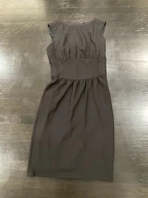 Zara Woman Black Pleated Sheath Dress‎ thumbnail 7