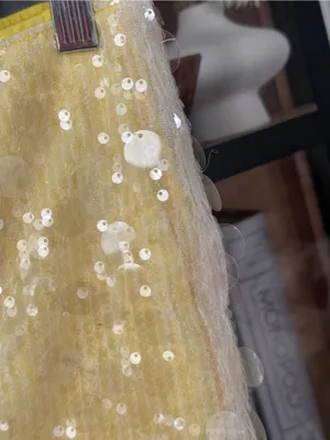 Sequins discs mini skort butter low rise bodycon shorts skirt micro stretchy thumbnail 8
