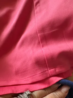 French Connection One-Shoulder Camellia Rose Pink Bow Dress 4 thumbnail 9