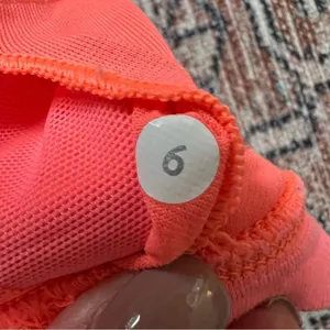 Lululemon True Self Bra Grapefruit Peach Fuzz Size 6 Coral Sports Bra thumbnail 9