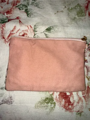Beaded 'Long Live Cowgirls' Zip Card Pouch - Pink thumbnail 2