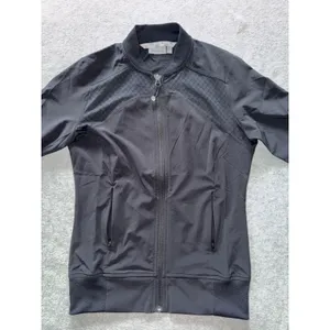Athleta‎ Womens Jacket Black Full Zip Casual Stretchy Activewear Size Xsmall thumbnail 2