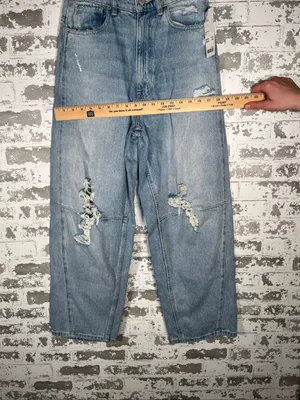 BDG urban outfitters | women nwt denim high rise extreme baggy jeans thumbnail 4