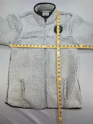 Champion Wichita State University WSU Women’s Full Zip Sherpa Fleece Jacket M thumbnail 9