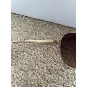 Guess aviator sunglasses retro rose gold steampunk grunge metal sophisticated thumbnail 6