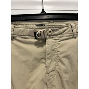 REI Co op Shorts Women’s 12 Beige Performance Nylon Stretch Blend Cargo Hike Tan thumbnail 3