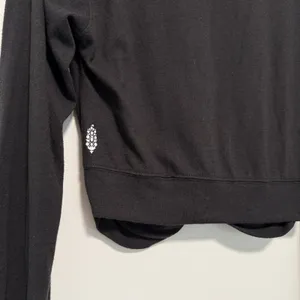Free‎ People Movement Undertow Long Sleeve Crossover Twist Front T-shirt Small thumbnail 7