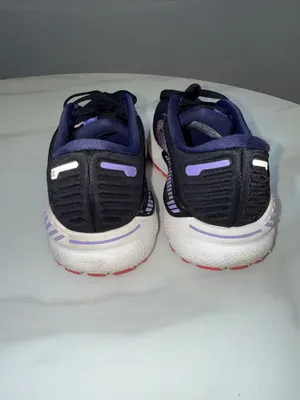 Brooks Women's Running Sneakers - Navy with Pink & Purple Accents thumbnail 2