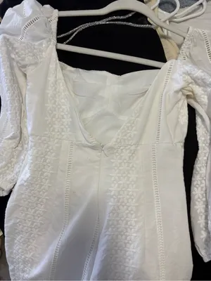 Hello Molly White Embroidered Dress thumbnail 2