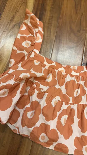 Floral Blouse Orange thumbnail 2